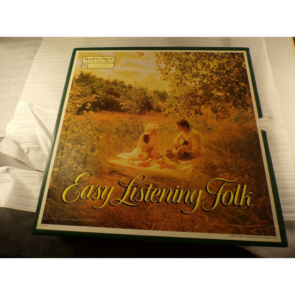 Readers Digest Easy Listening Folk 7 LP Vinyl Box Set 1982 RCA Custom RDA-065-A